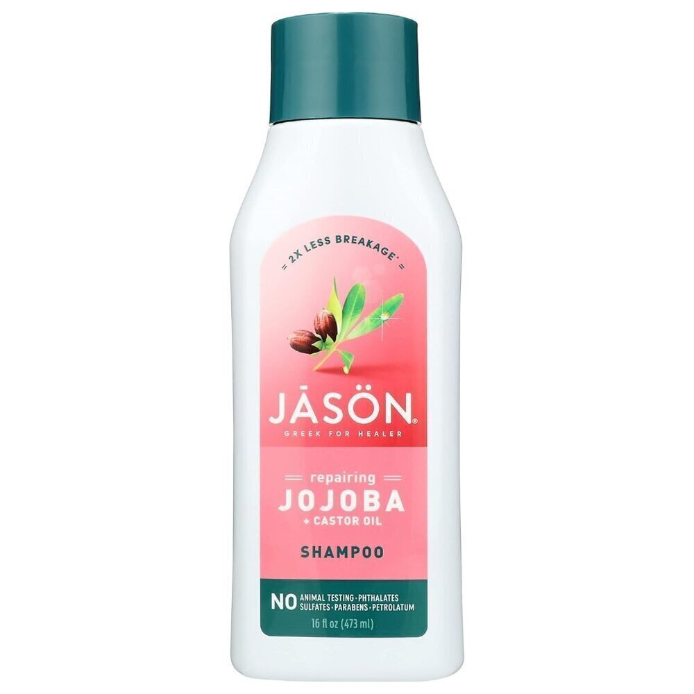 Jason Cruelty free Shampoo Jojoba Repairing Plus Caster Oil 16 ounce NEW